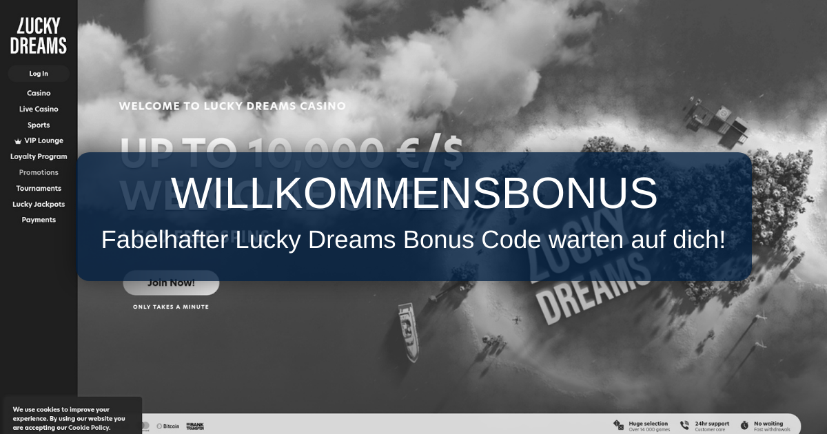 lucky dreams bonus code 2026 - Beste Angebote Deutschland